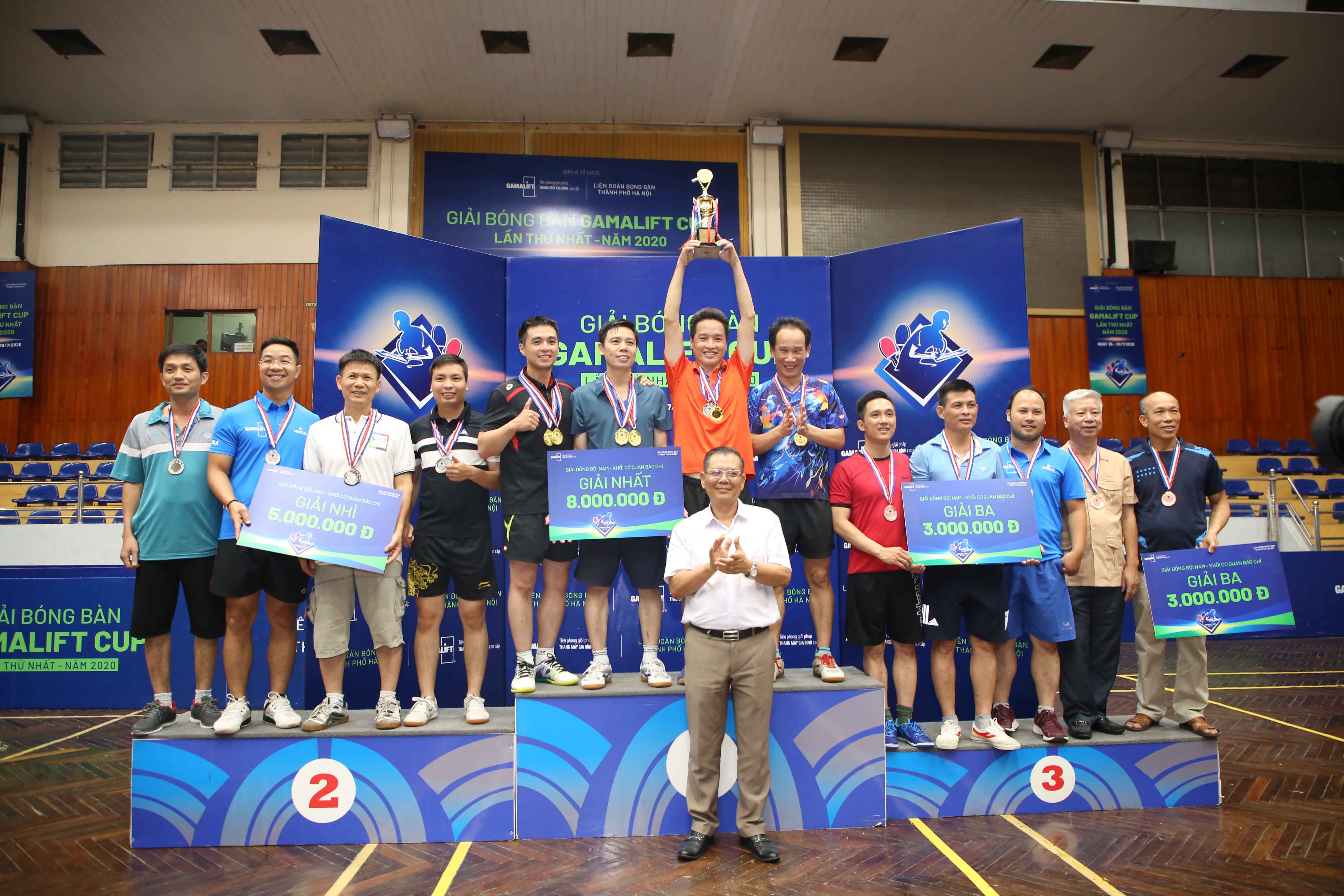 Kết thúc Giải bóng bàn tranh Cúp GamaLift lần thứ I năm 2020